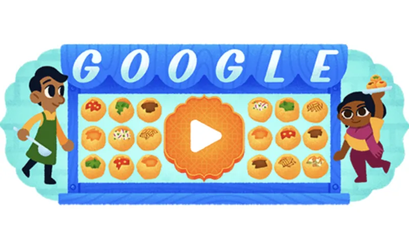 Pani Puri Google Doodle – Play the Street Food Game Online
